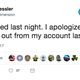 Screenshot of a tweet sent out by Jason Kessler claiming that he had been hacked last night when a tweet about Heather Heyer was sent out (Twitter)